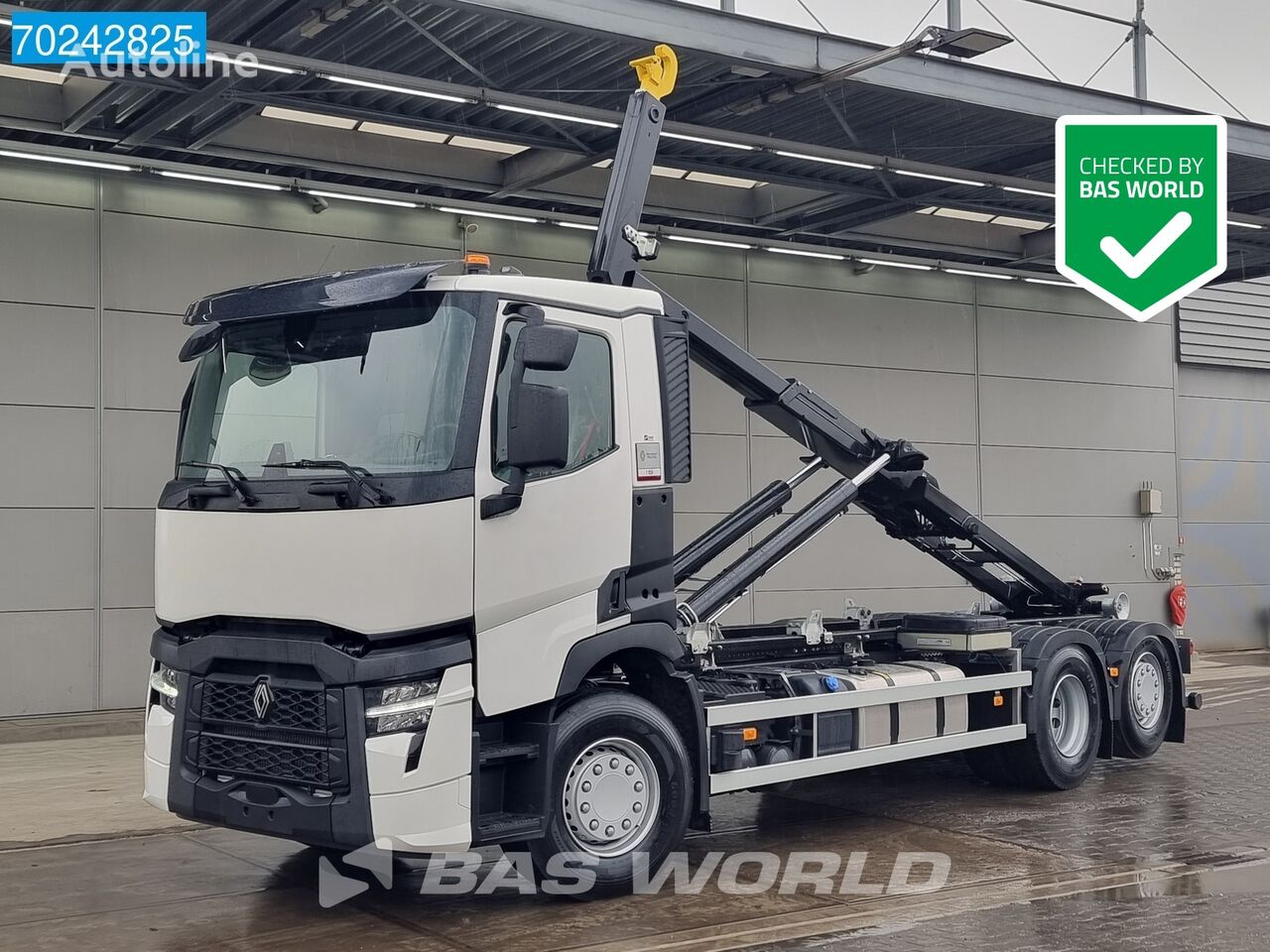 neuer Renault T 480 6X2 HYVA 20-65-S Lift-Lenkasche GSR Euro 6 Abrollkipper