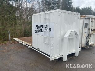 Maskinflak med Container Kipperaufbau