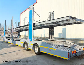 neuer 2 Axle Car Hauling Trailer for Sale Autotransporter Auflieger