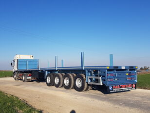 neuer Alamen Flatbed Semi Trailer for sale (from Manufacturer Company) Containerauflieger