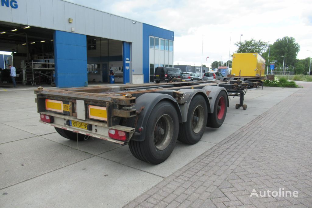 RENDERS Container Chassis / Extendable on rear / BPW + drum Containerauflieger