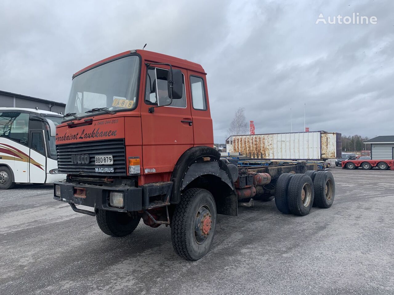 IVECO 260-25 6x6 full steel big axels Fahrgestell LKW