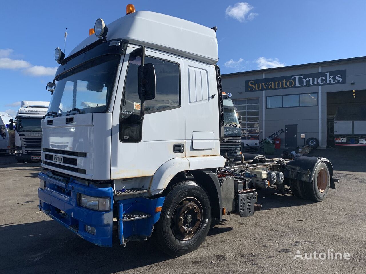 IVECO 440E38 4x2 manual injector ZF manual gear Fahrgestell LKW