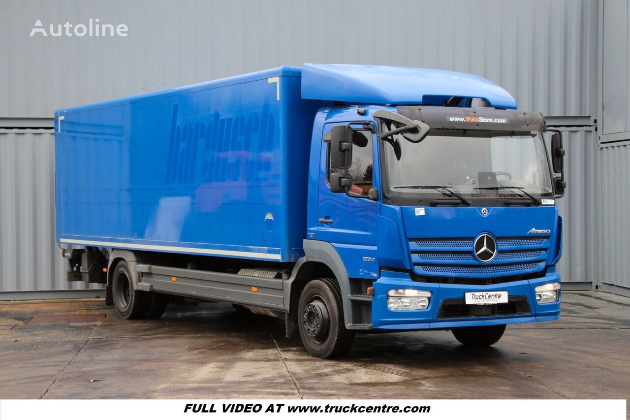 Mercedes-Benz ATEGO 1224, EURO 6, TAIL LIFT, 18 PALLETS, TOP Koffer-LKW