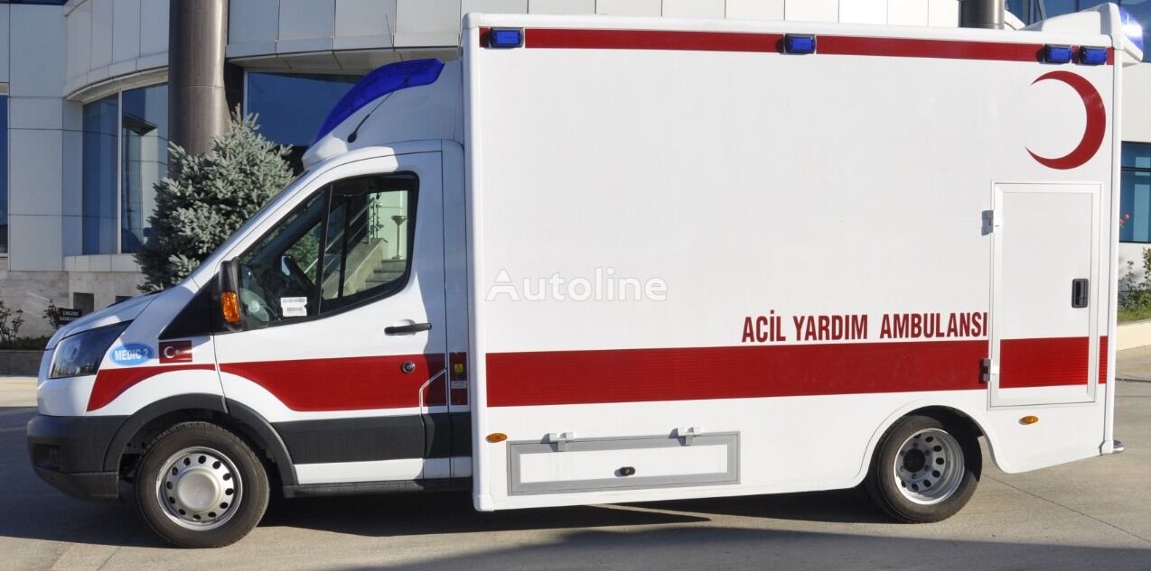 neuer Ford Transit Box Type Fully Equipment Ambulance Rettungswagen