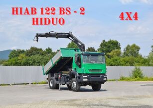 IVECO Stralis 310 + HIAB 122 BS - 2 HIDUO + FUNK* 4x4 Muldenkipper