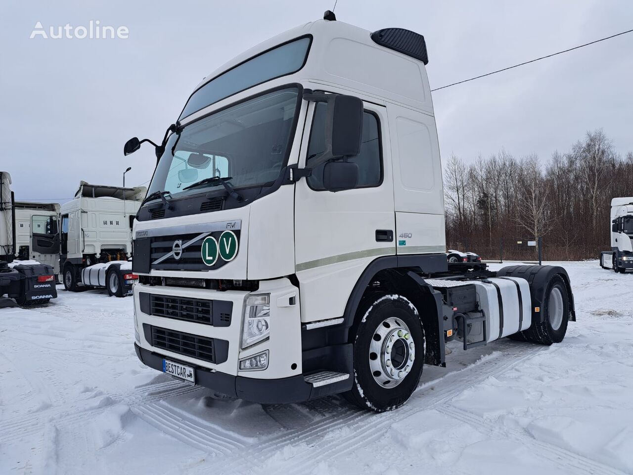 Volvo FM450 2013 GLOB XL AER FL Sattelzugmaschine