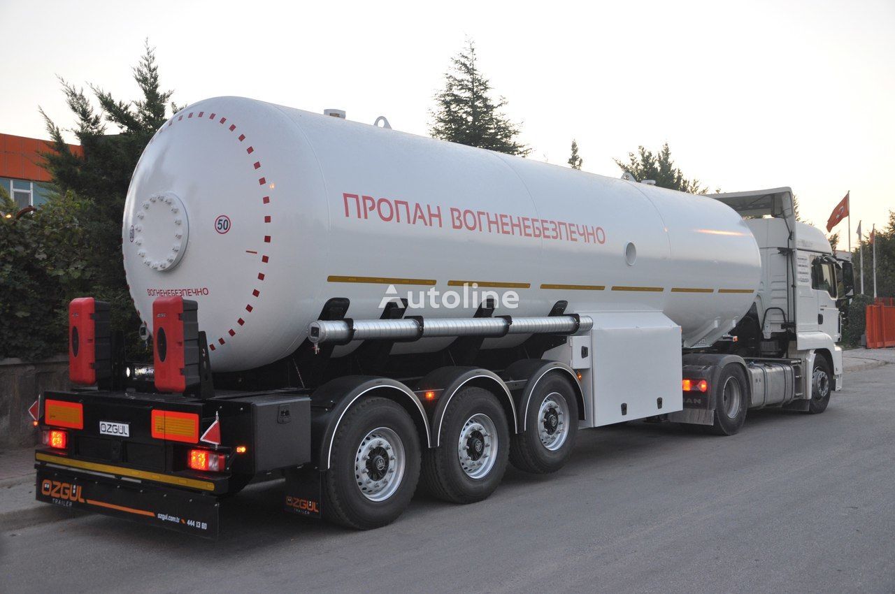 neuer Özgül LPG TANKER SEMI TRAILER  Gastankauflieger